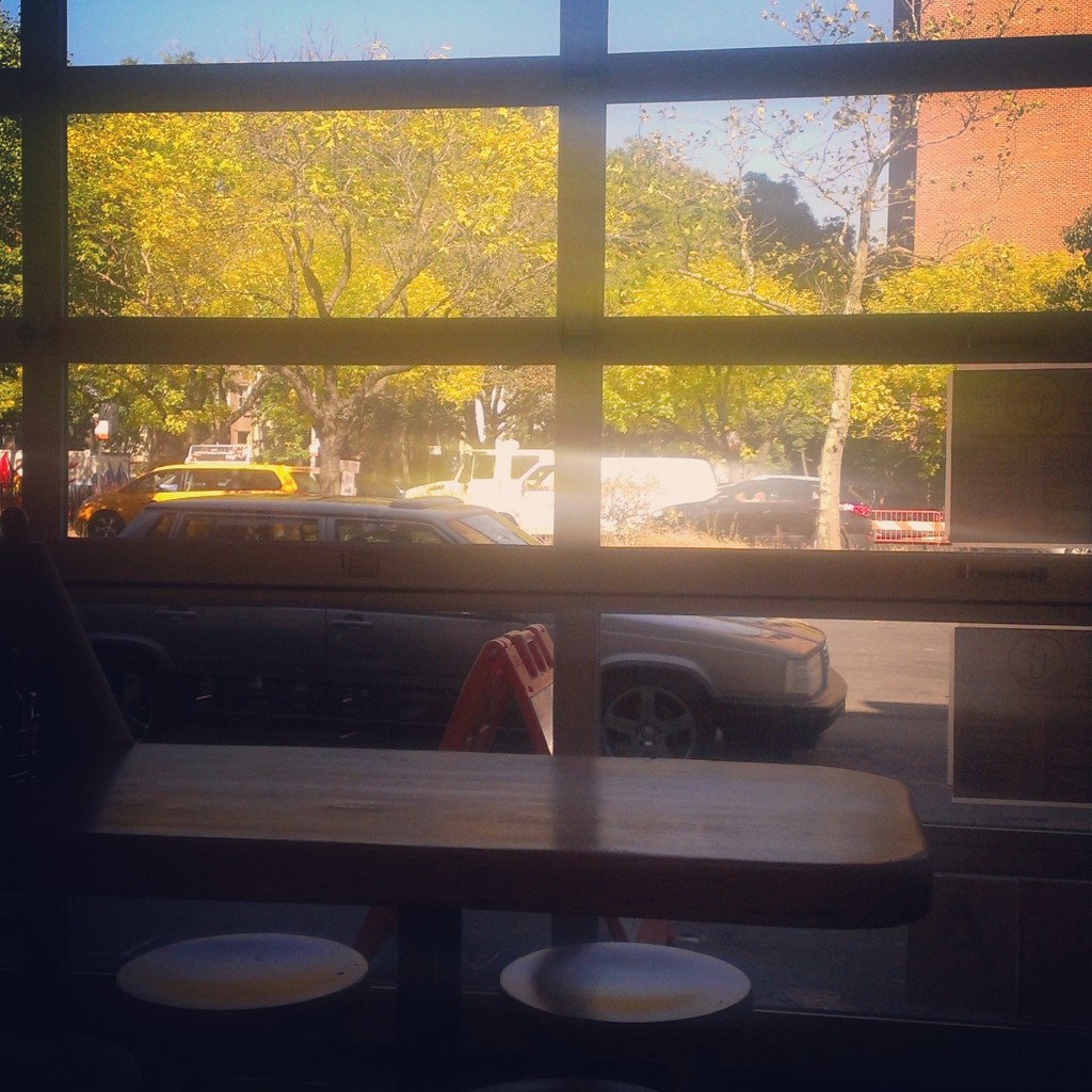 People watching at Lobster Joint