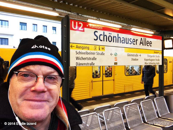 Eddie Izzard in Berlin