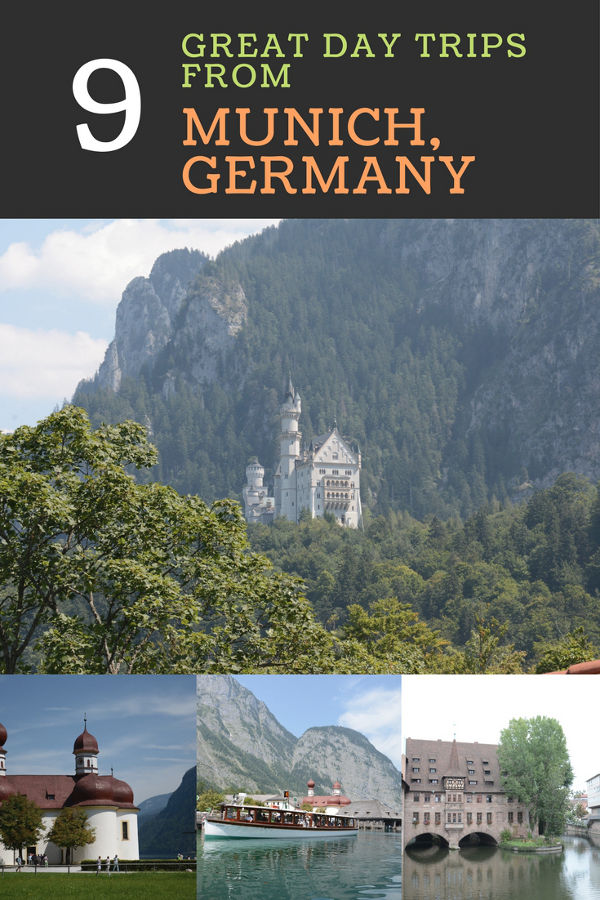 Munich is a great place to visit but it is also a good home base if you want to explore Bavaria and the area. Here are 9 of the best day trips from Munich! #munich #germany