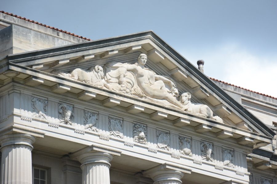 Architecture in Washington DC.