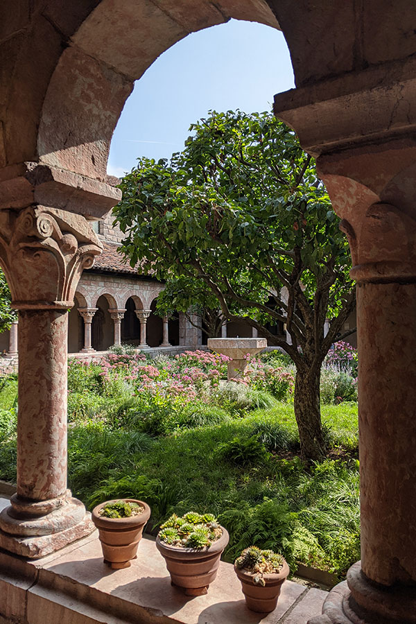 The Cuxa Cloister at the Met Cloisters.