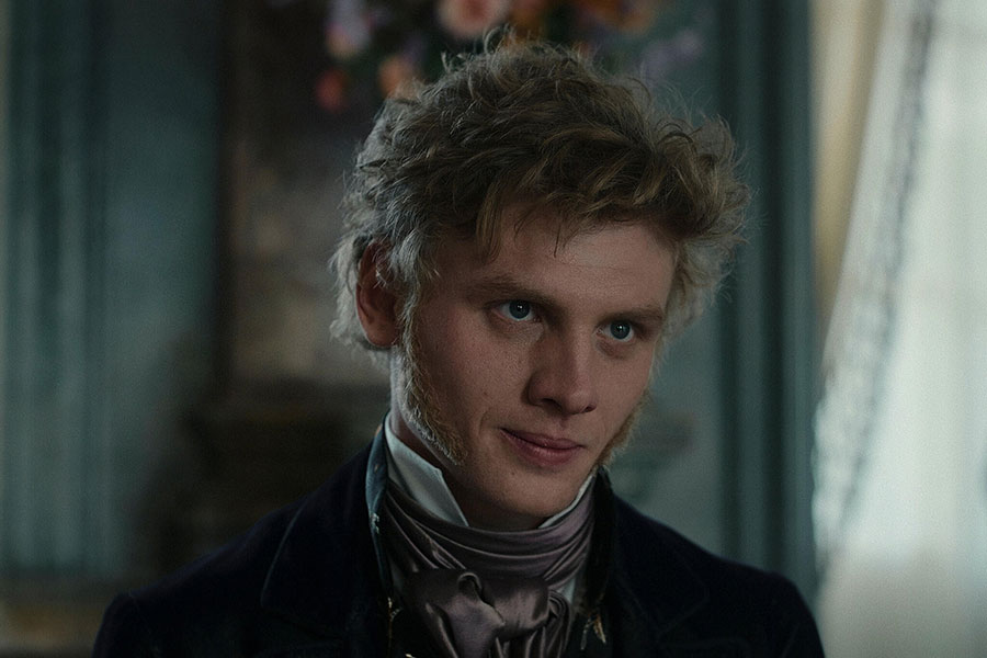 German actor Johannes Nussbaum in his role as Archduke Maximilian in a scene from the historical drama The Empress (Die Kaiserin), a series that delves into Austrian and German history.