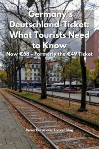 Planning a trip to Germany? Learn how to use the Deutschland-Ticket—Germany’s €58/month transit pass—for unlimited travel on local trains, buses, subways, and trams. Available to tourists, this pass is a must-know travel tip for visiting Munich, Berlin, or anywhere in Germany. Get details on how to buy, use, and cancel it.
