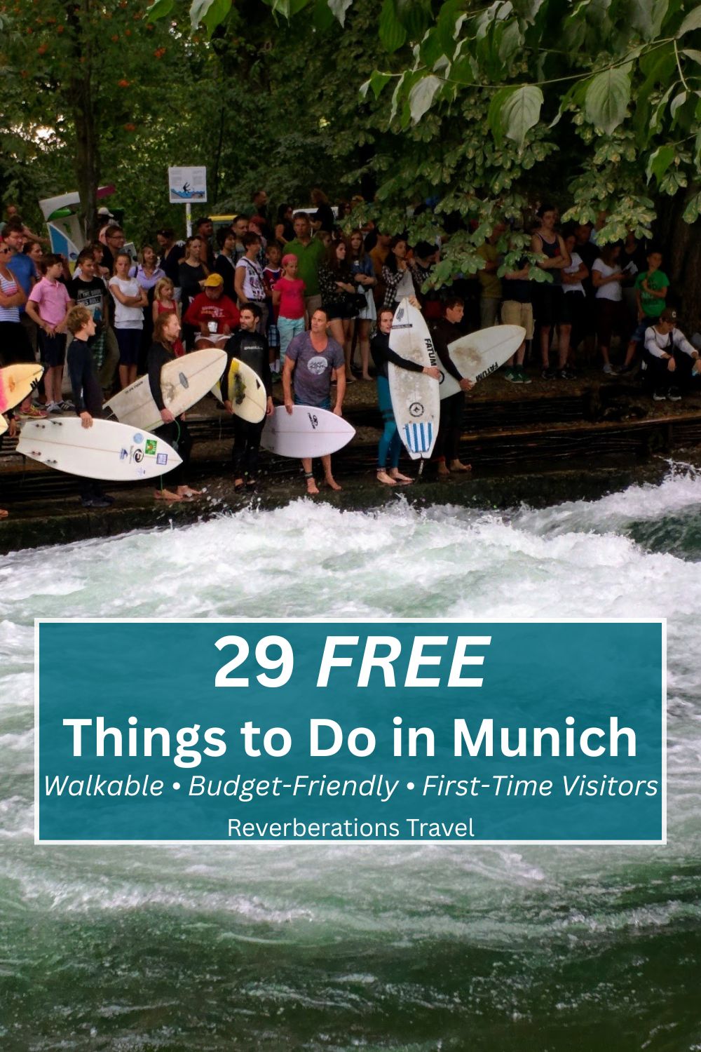 Looking for free things to do in Munich? Watch surfers ride the Eisbach, stroll Munich's most walkable neighborhoods, and explore the city without spending a euro. This guide shares 29 free things to do in Munich, perfect for first-time visitors, budget travelers, and anyone looking to experience Munich beyond its famous beer halls and museums. Save this for your Munich trip planning.